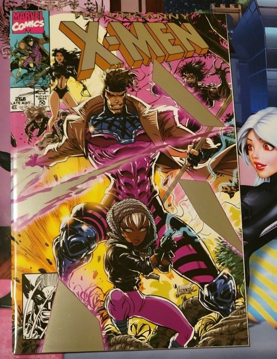 Marvel Uncanny X-MEN #266 Facsimile Foil Gambit (Comic Book) 🌋🦫🌋
