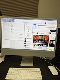 Apple iMac 24-inch M4 Chip NAN0 SCREEN;16GB RAM 256GB SSD 10-Core GPU Excellent