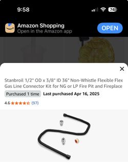 Stanbroil Flexible Gas Line Connector