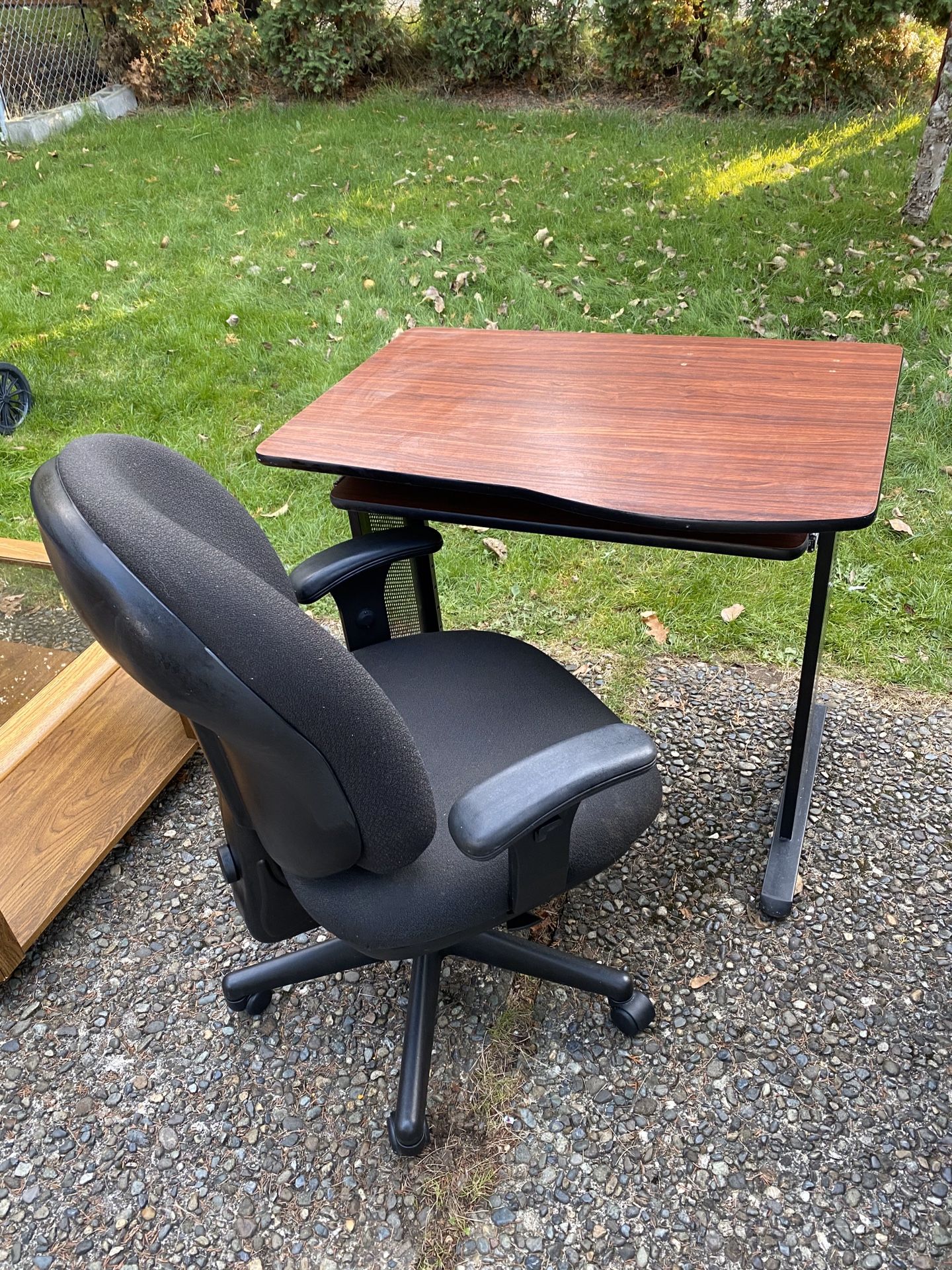 Small Computer or Work Desk and Chair