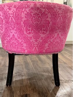 Pink Accent Chair