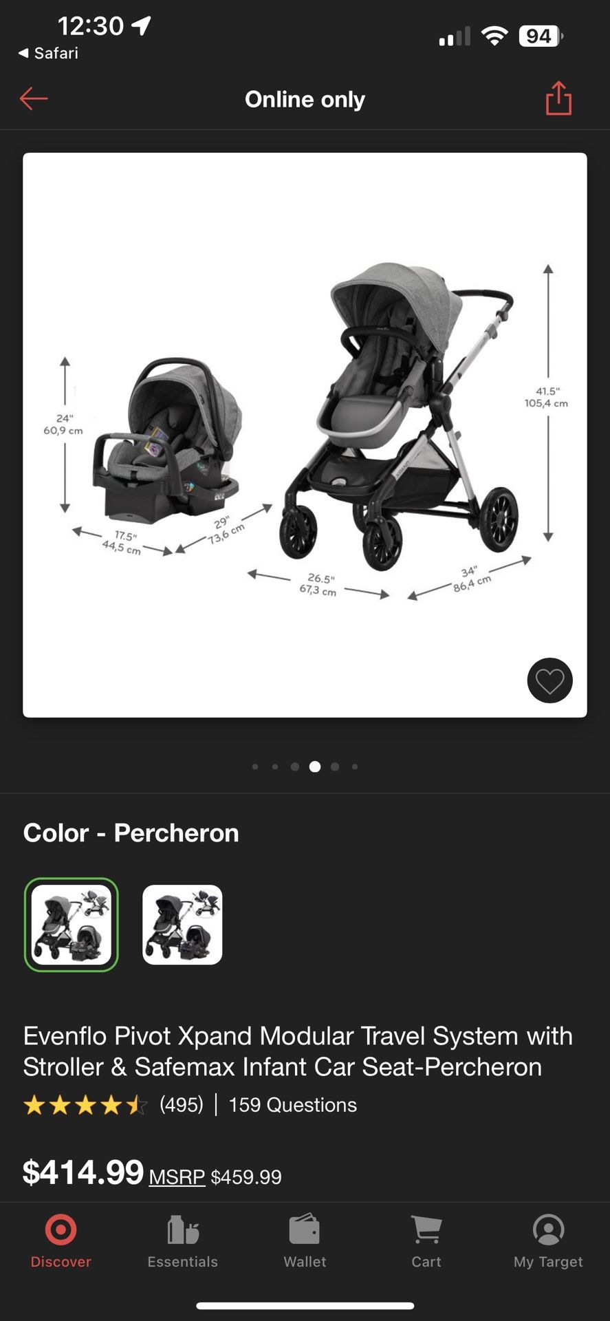 Even Flo Double Stroller