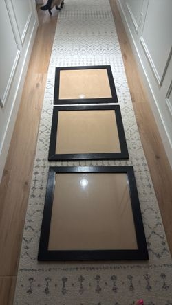 3 sq frames - wood