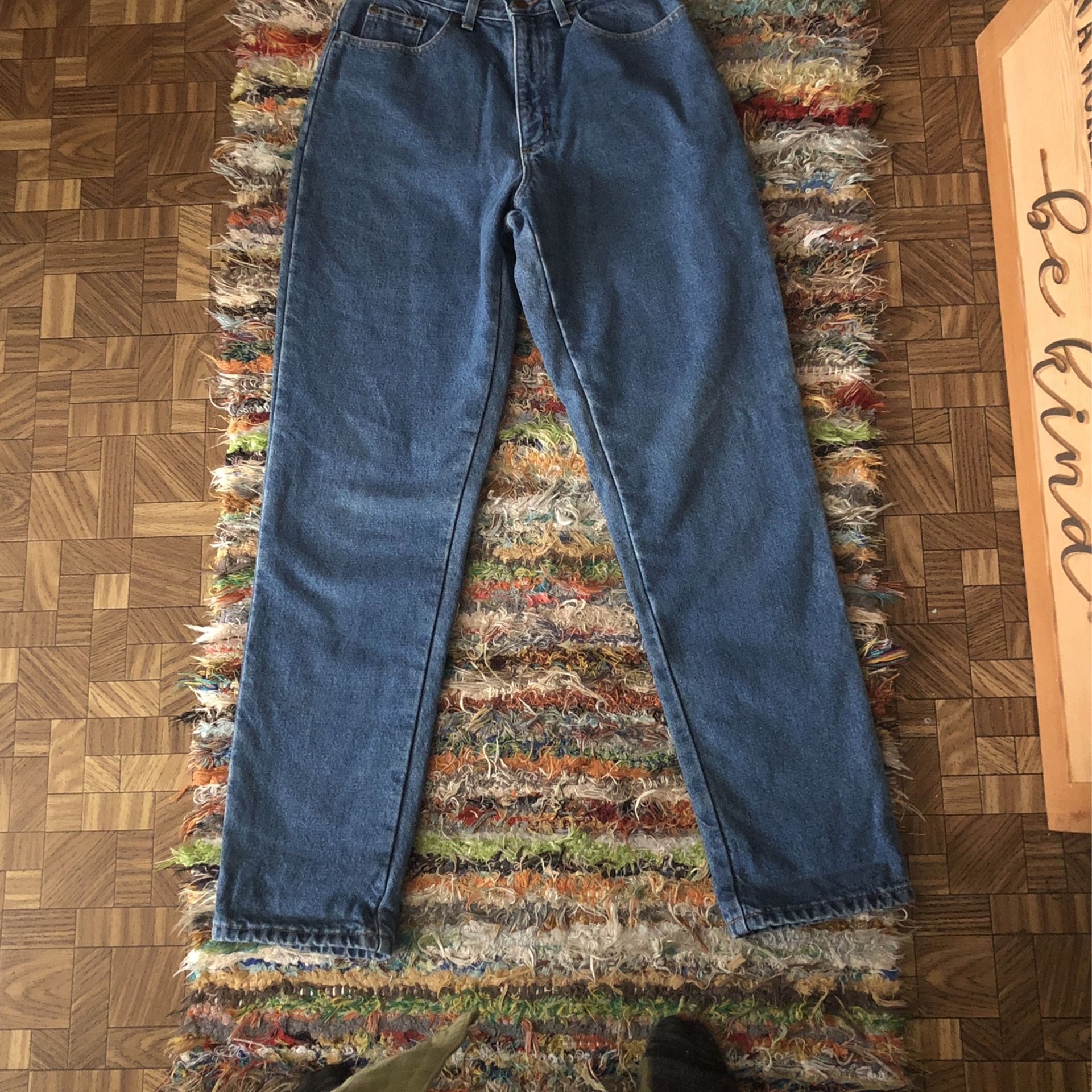 Women’s High Rise Size 6, Flannel Lined LL Bean
