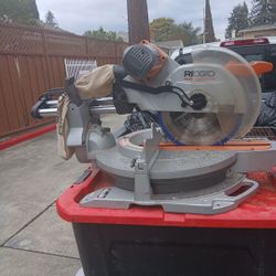 Rigid 12 Inch Miter Saw Sliding Adjustable 
