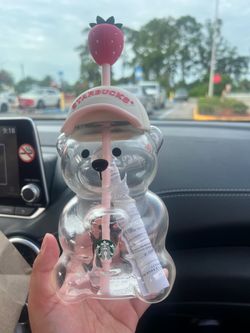 New Pink Barista Bear