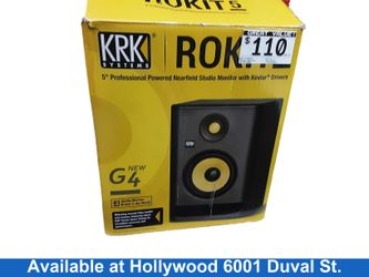 Krk Systems Rokit5 Black Studio Monitor Speaker