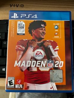 EA Sports Madden NFL 20 - year PlayStation 4