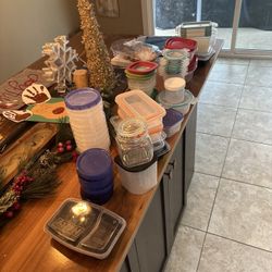 All Of The Tupperware