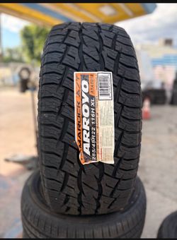 285/45/22 arroyo tires 🛞 $570