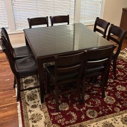 Table Set With 8 Chairs