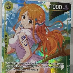 Nami - Yellow - Egghead Starter Deck Promo  - One Piece Card Game 
