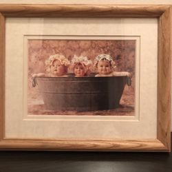 Anne Gedded Washtub Print