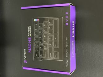FURYCUBE M30 HE Magnetic Gaming Keyboard White