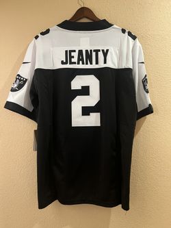 Ashton Jeanty #2 Las Vegas Raiders  Black Jersey Vapor Limited Edition Size Medium