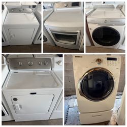 GAS Dryers Available Prices From $200