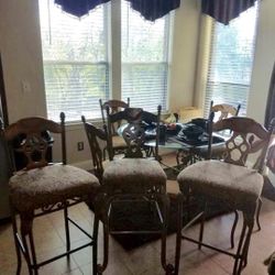 Bar Stools And Dining Set