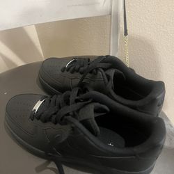 Men’s black air force’s 