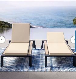Mirador Sanibel Chaise Lounge  - Set of 2 - 500$