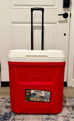 Igloo 90 Can/60 Quart Wheeled Ice Chest Cooler - CLEAN