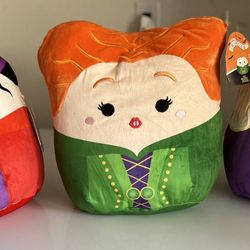 Squishmallows Set Of 3, 12” Hocus Pocus Squishmallows - Disney
