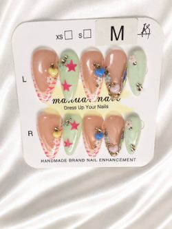 ✨ Handmade Luxury Press-On Nails | $15 | Buy 2 Get $3 Off ✨