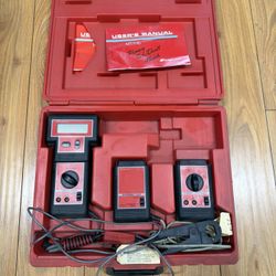 Snap On Interface System MT1100 Volt Amp Module Tool Set in Case Snapon meter 
