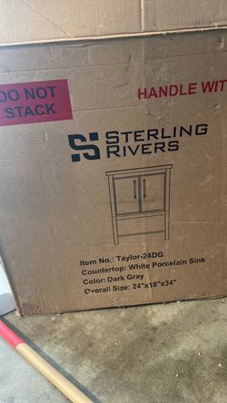 Brand new sink in box