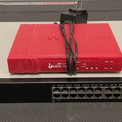 Cisco SG220-26P PoE Switch and WireGuard Firebox T10