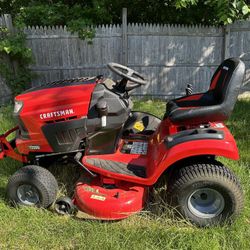 CRAFTSMAN T2200 Turn Tight 42-in 19.5-HP Gas Riding Lawn Mower
