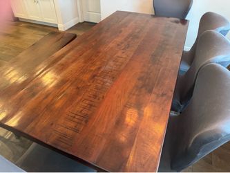 Wooden Dining Room Table