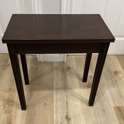 Dark Wood Side Table | $50 OBO