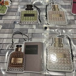 New. Sealed Valentino Perfume Car Fresheners