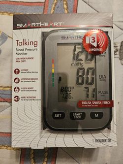 TALKING Blood Pressure Monitor..box Never Opened 