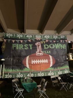 First year down decorations