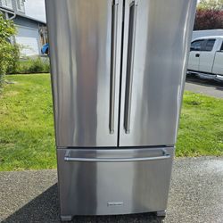 30 Days Warranty (KitchenAid Fridge Size 36w 27d 69h) I Can Help You With Free Delivery Within 10 Miles Distance 