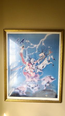 Artwork Unique Native American Calls Eagles