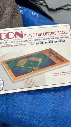 Icon glass top cutting board