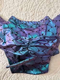 Toddler mermaid tail