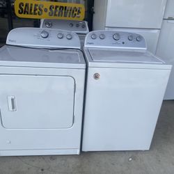 Whirlpool Top Load Washer And Gas Dryer 