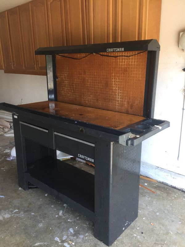 Craftsman Workbench With Light Bar Tools Machinery In Sacramento Craftsman Workbench With Light Bar Tools Machinery In Sacramento Ca Offerup