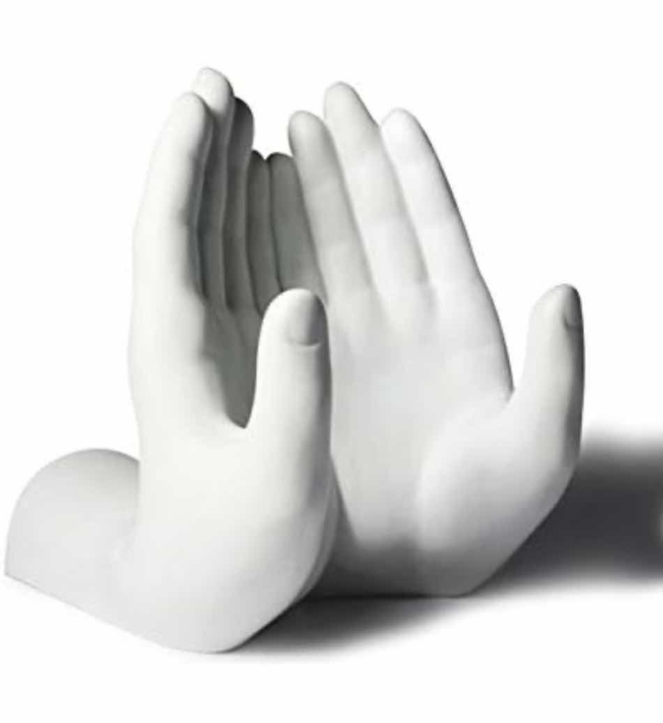 THE ART OF THE HAND TABLET PC & BOOK STAND WHITE