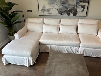 Pottery Barn York Slope Arm Deep Sectional
