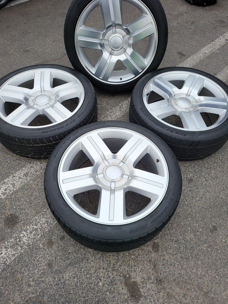 Tex 2 Rims 22x9 Texas edition wheels tires are no good Bolt pattern 5x127 5x5 for ...