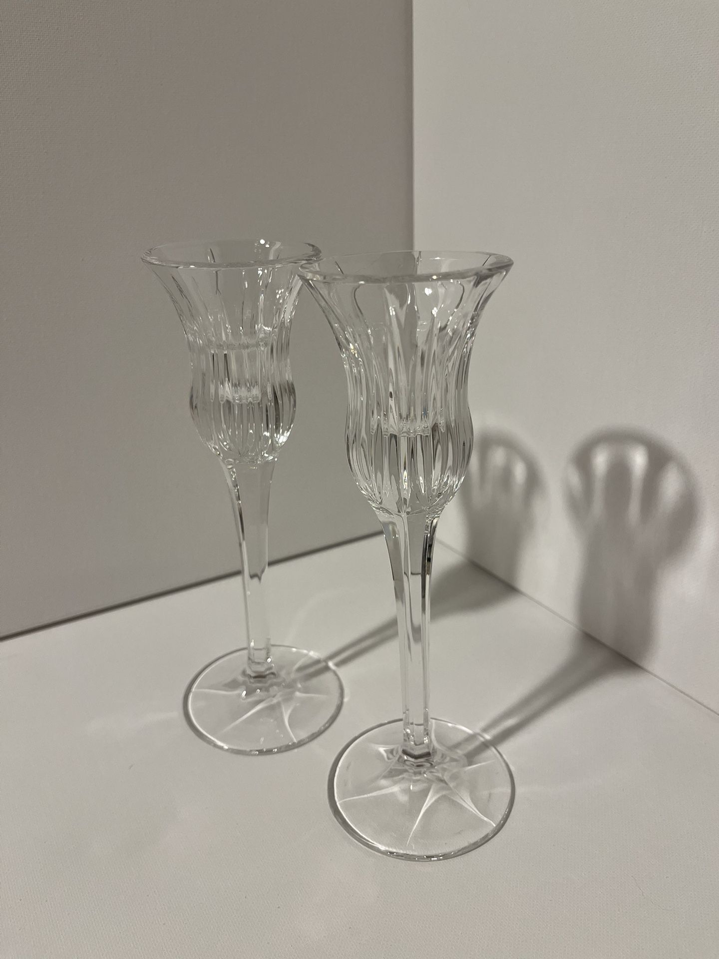 8” Mikasa Icicle Candle Holders