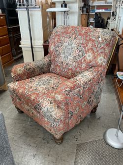 Upholstered Accent Armchair