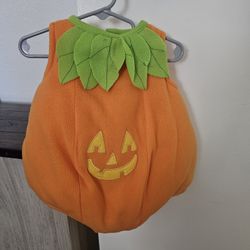 Pumpkin Halloween Costume (6-12m)