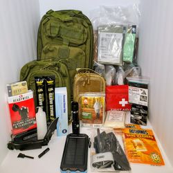 Emergency Survival Camping Bugout Backpack