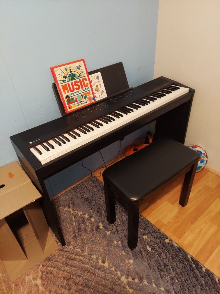 Williams Electric Piano With Bench
