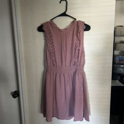 Sweet Wanderer Pink Short Dress